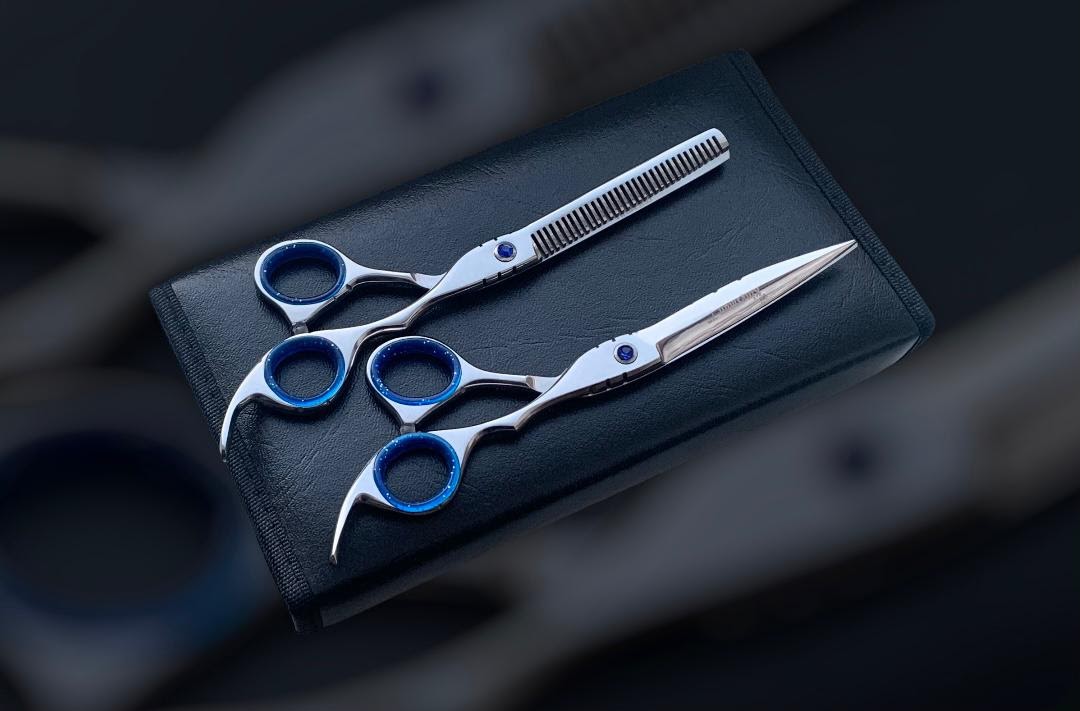 Konin Hair Scissors Kit Silver